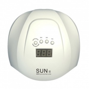 Лампа гибридная для гель лака и геля UV/LED SUNX 54 Вт с ЖК дисплеем белая